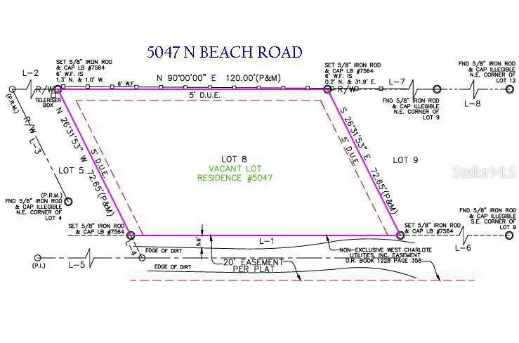 Property Photo: 5047 N Beach Road FL 34223