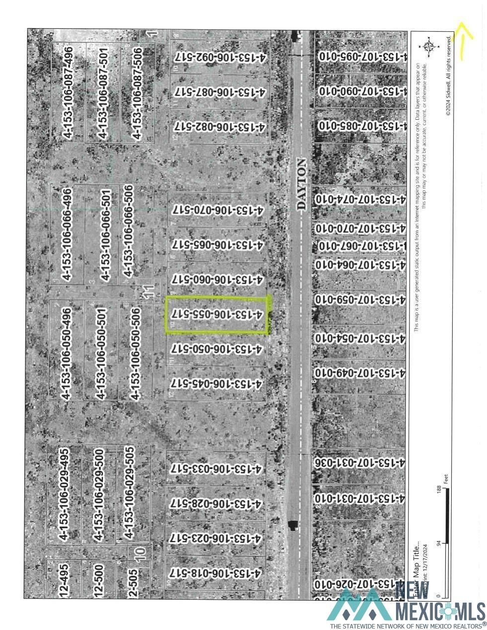 Property Photo:  W Of 20 Dayton Road  NM 88220 