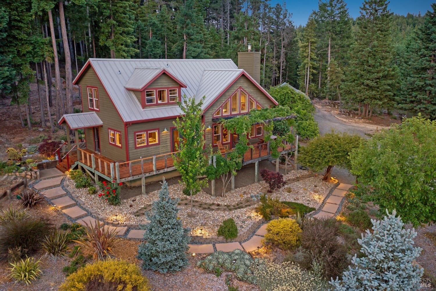 Property Photo:  40695 Roseman Creek Road  CA 95445 