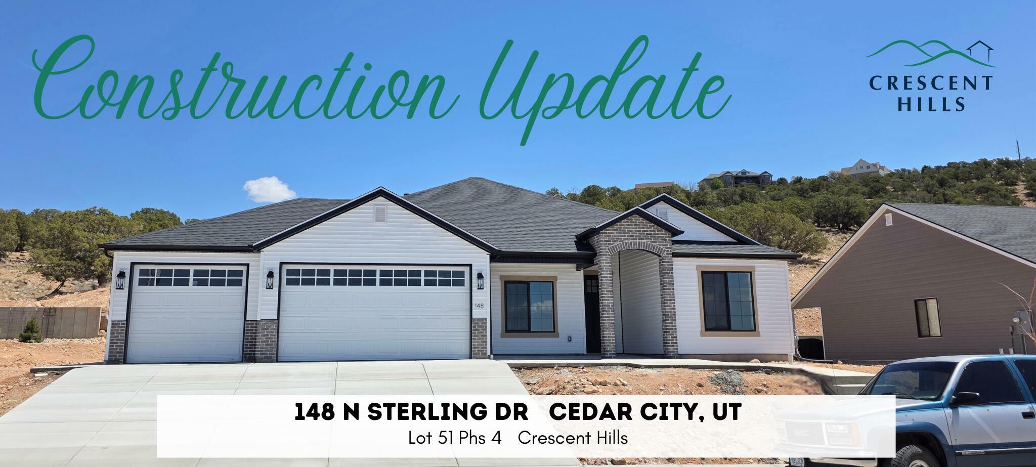 Property Photo: 148 N Sterling Dr (Lot 51 Phs 4 Crescent Hills) UT 84720