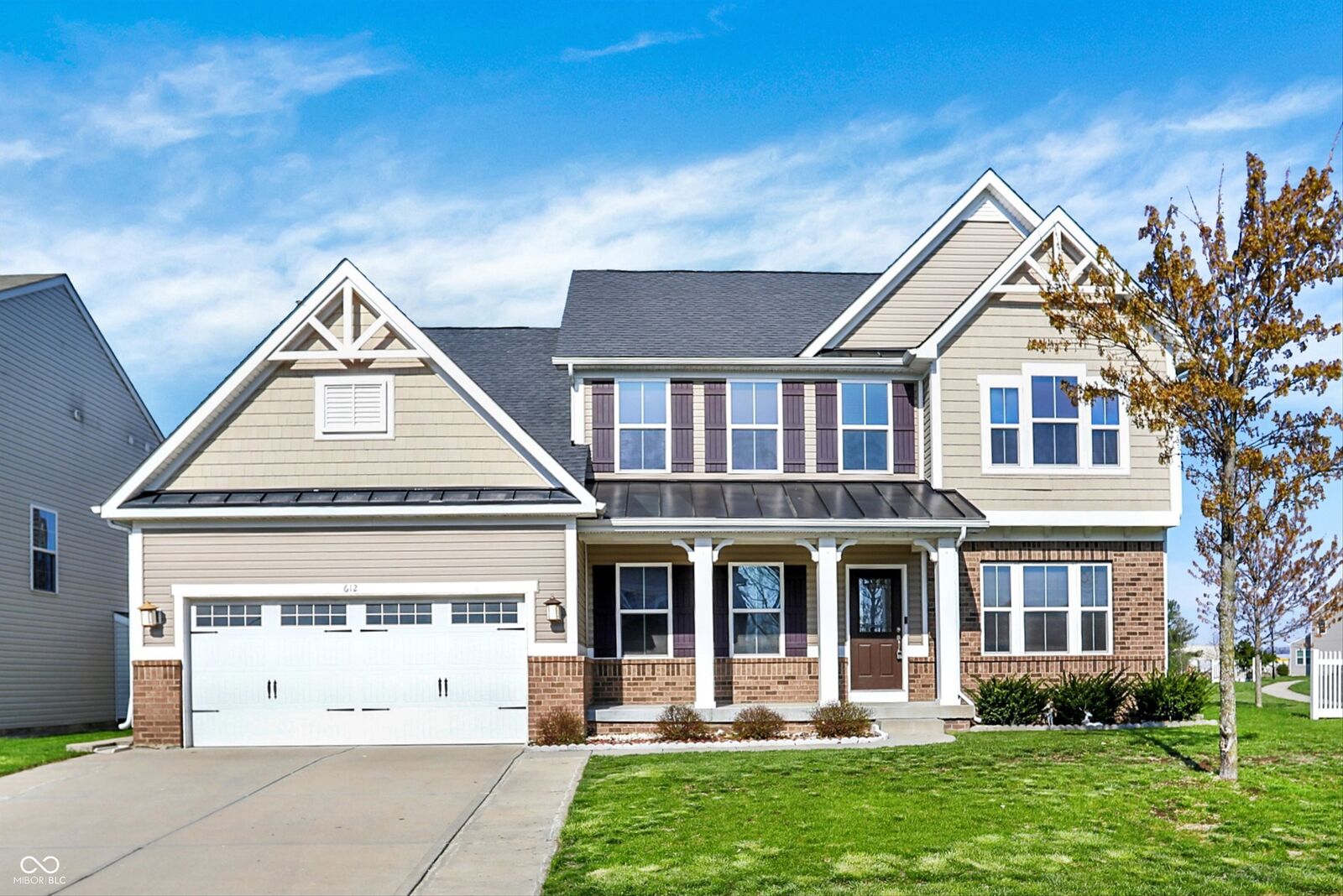 Property Photo:  612 Reunion Lane  IN 46143 