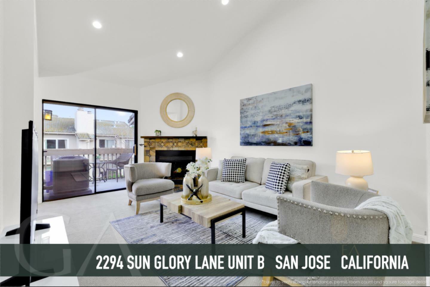 Property Photo: 2294 Sun Glory Lane B CA 95124