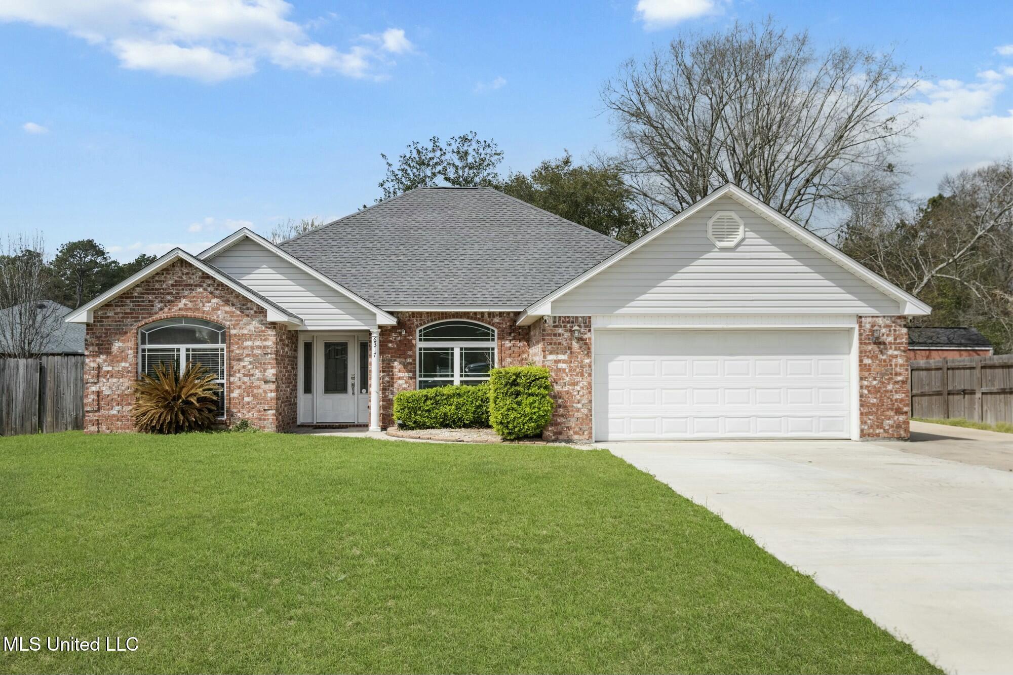 Property Photo:  6317 Luckey Lane  MS 39564 