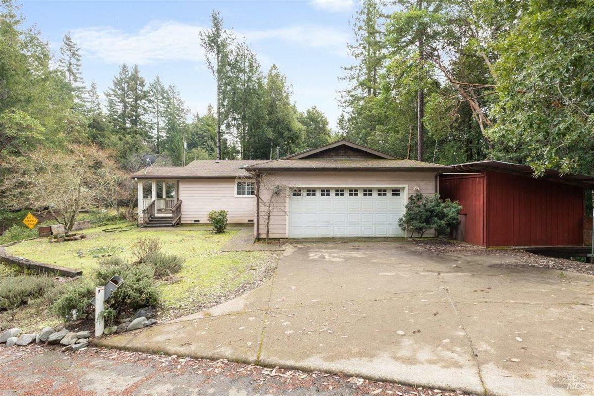 Property Photo:  26796 Bear Drive  CA 95490 