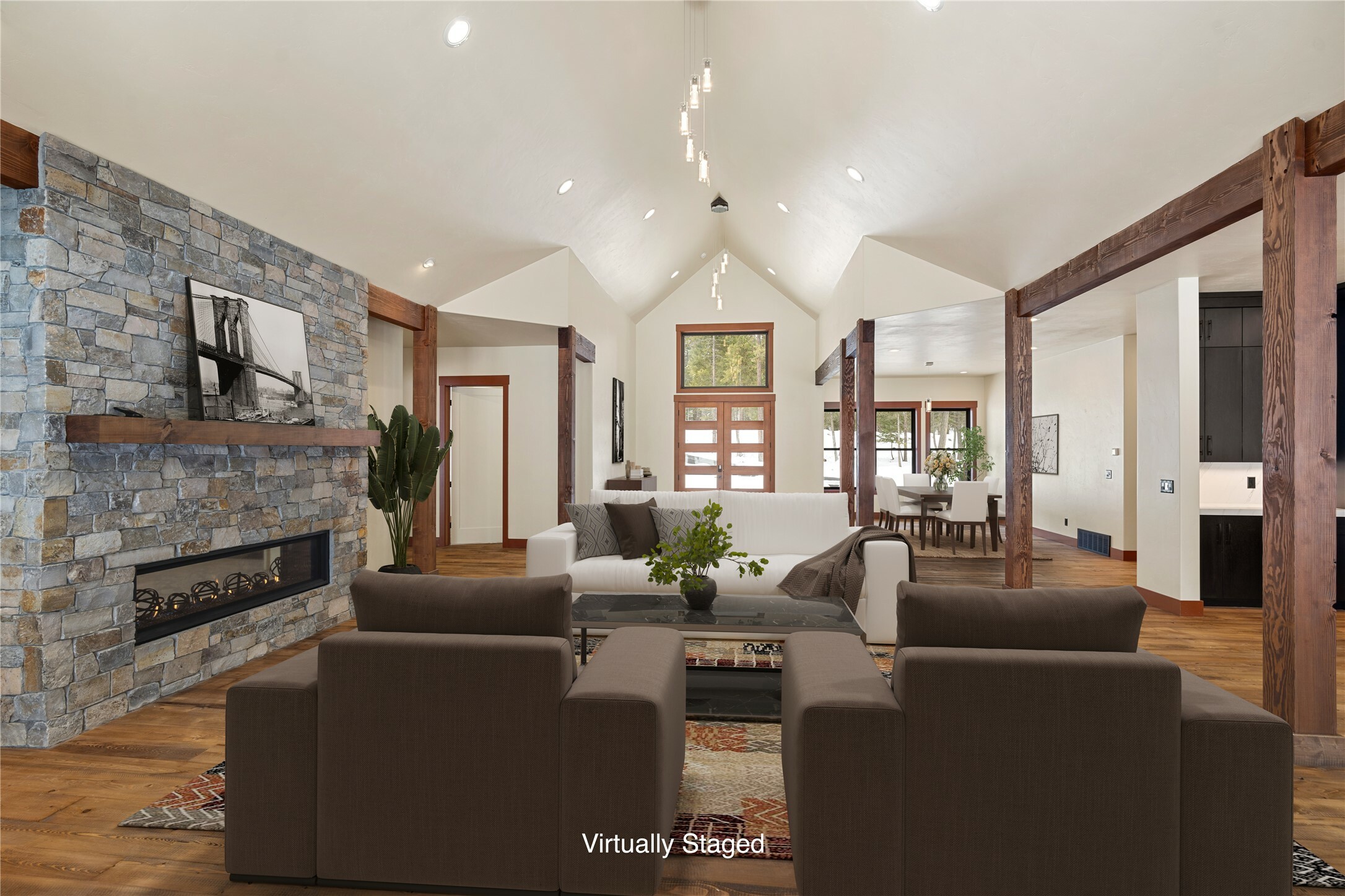 Property Photo:  1851 Whitefish Ranch Road  MT 59937 