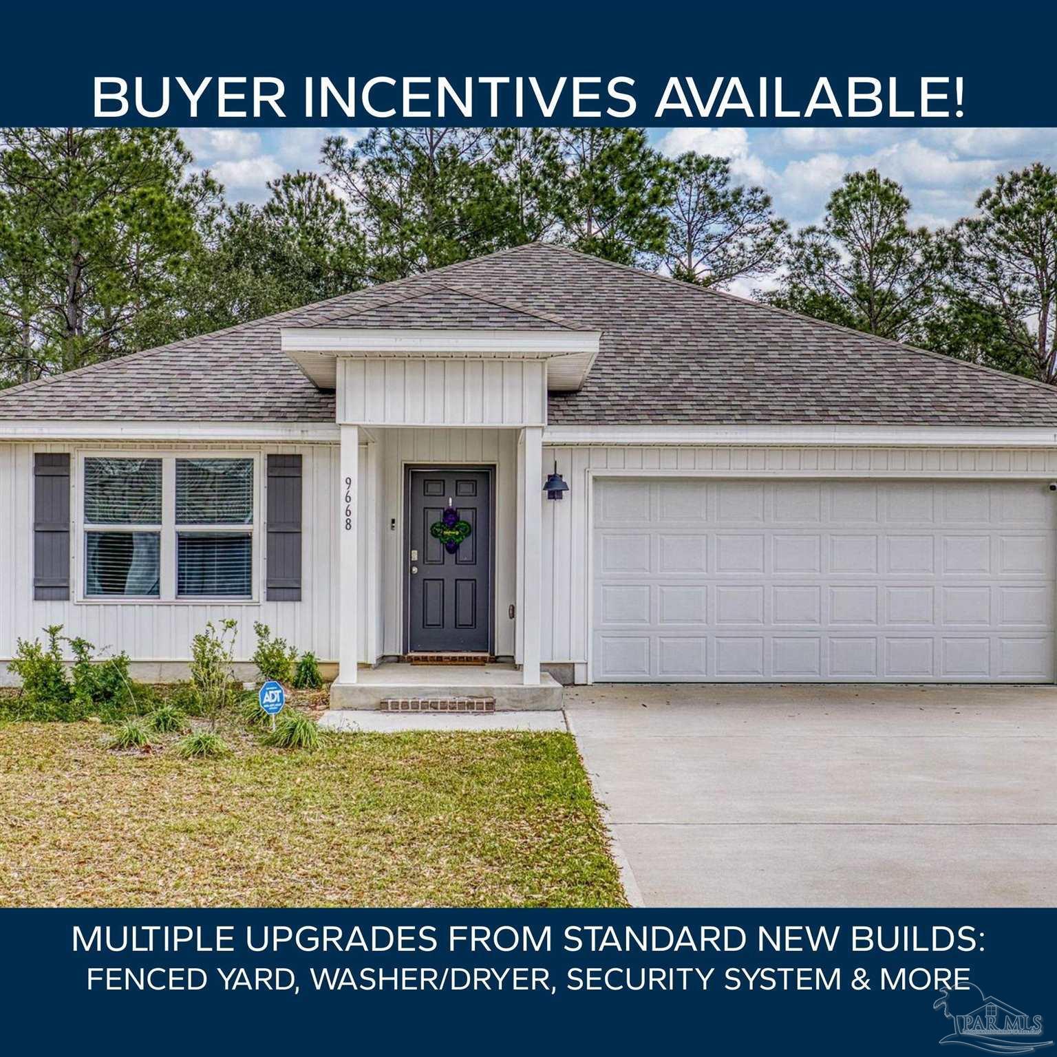 Property Photo:  9668 Angel Oak Dr  FL 32526 