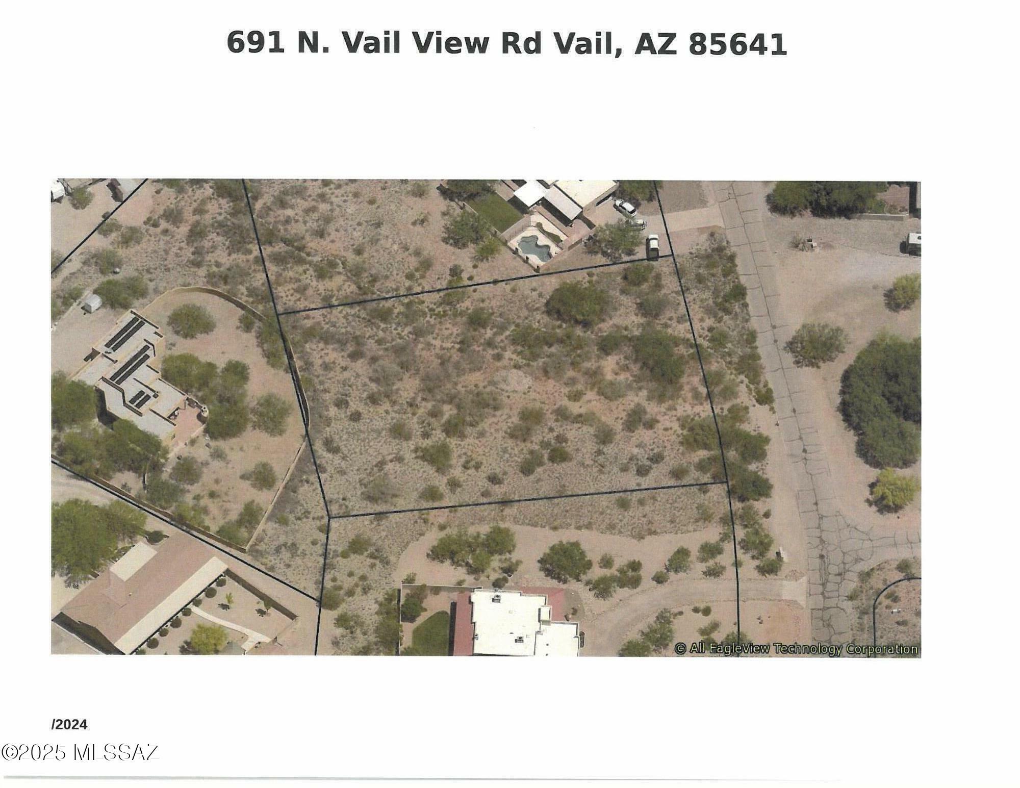 Property Photo:  691 N Vail View Road 7blk6  AZ 85641 