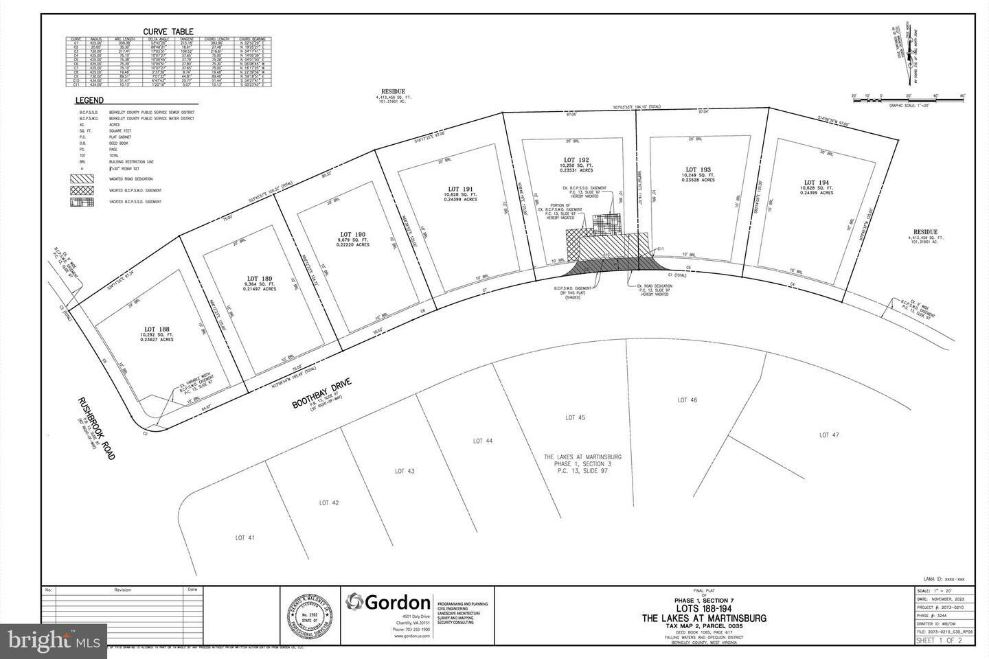 Property Photo:  Lot 194 Boothbay Drive  WV 25403 