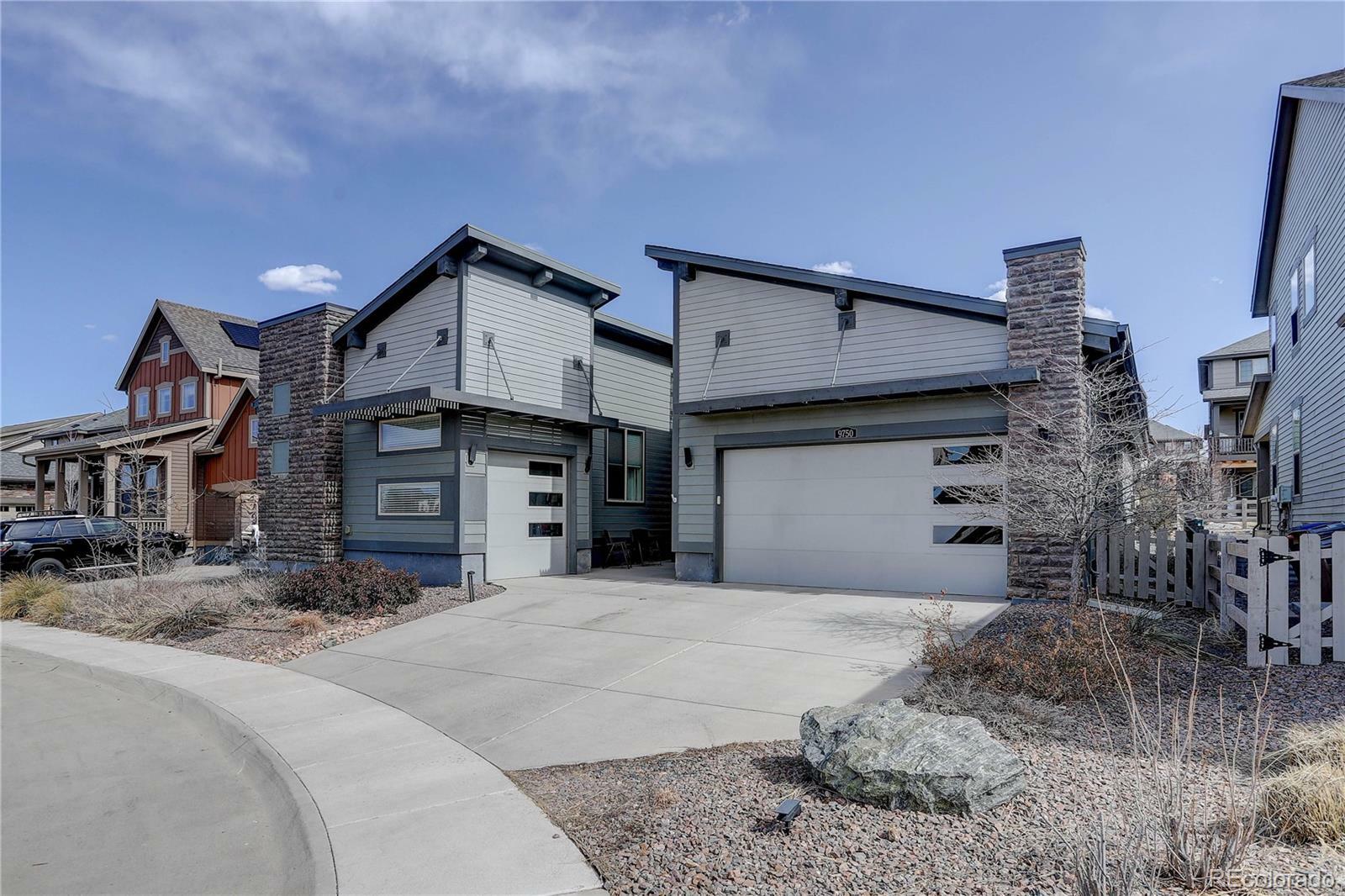 Property Photo: 9750 Taylor River Circle CO 80125