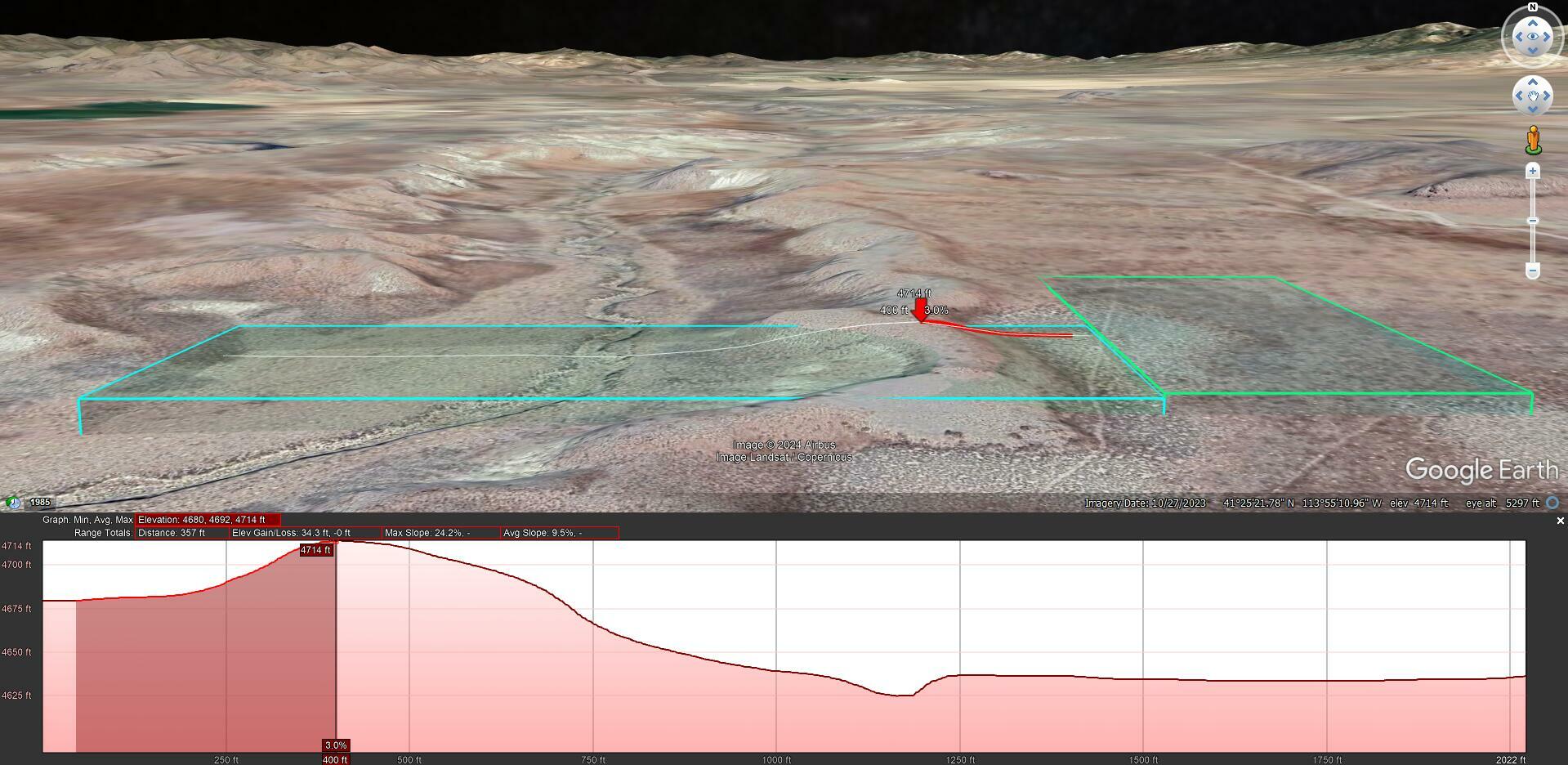 41.424825, -113.917350 Hwy30 Mile Post 7  Park Valley UT 84329 photo