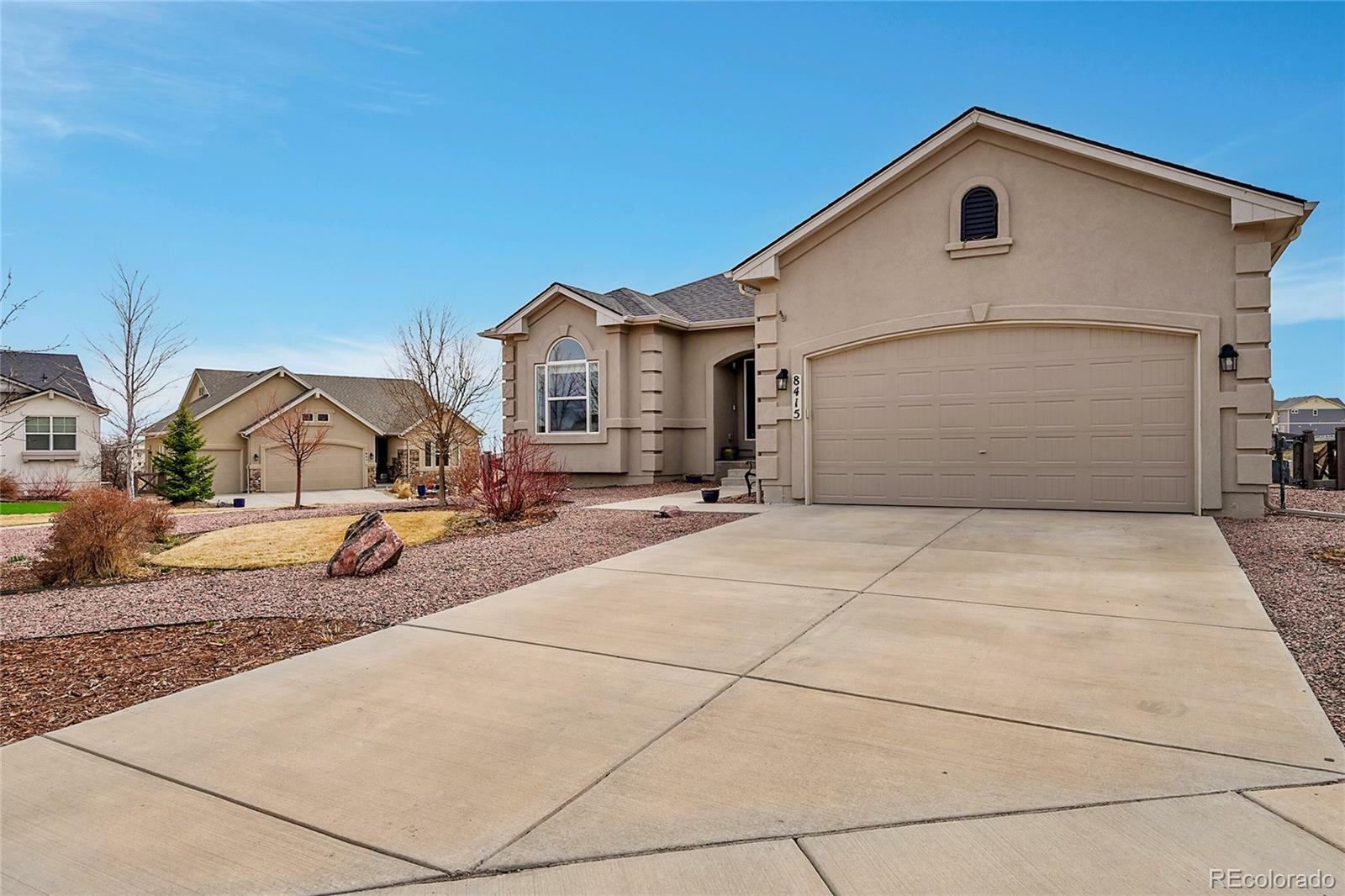 Property Photo: 8415 Crooked Branch Lane CO 80927