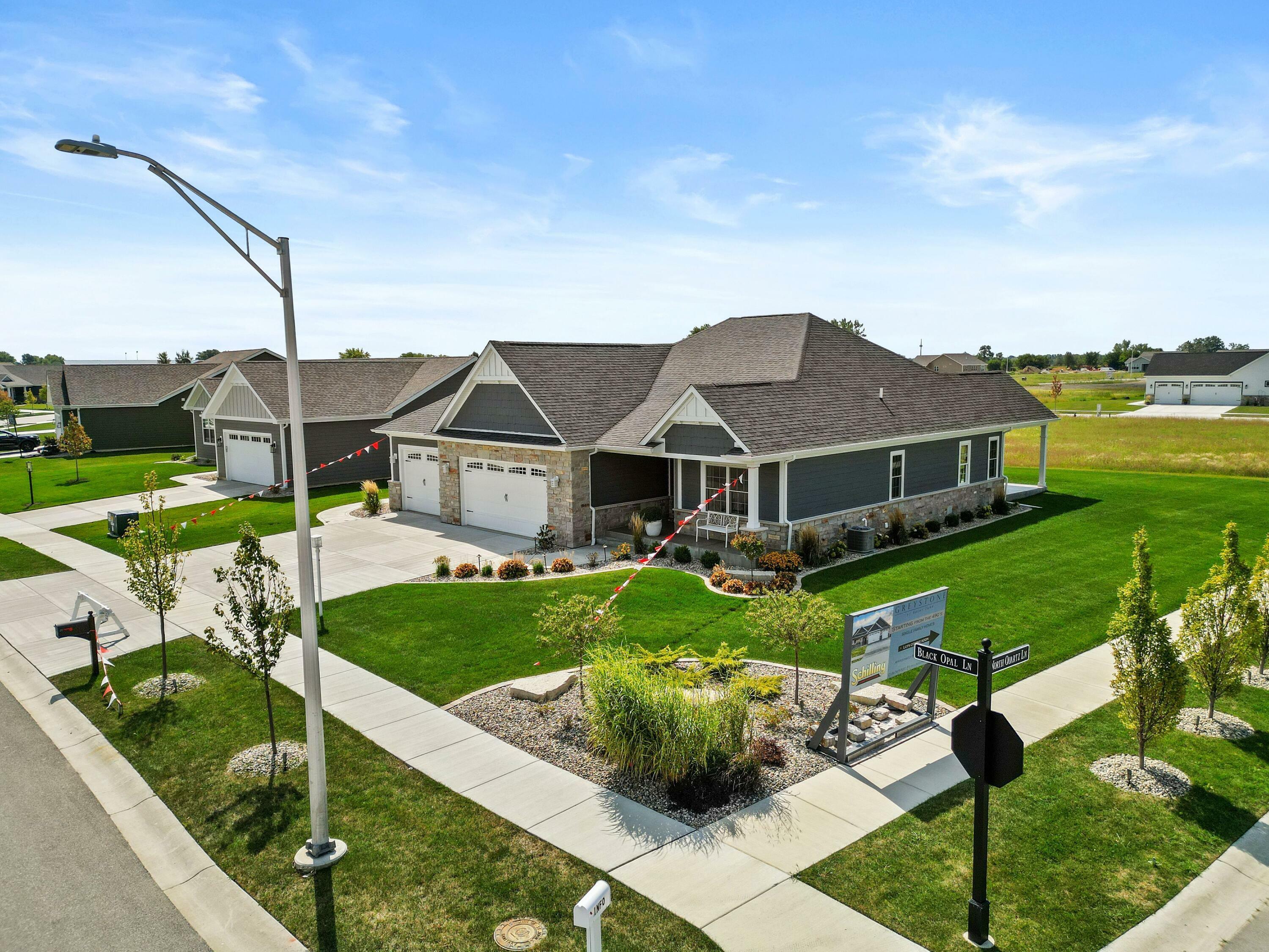 Property Photo: 10528 Black Opal Lane IN 46311