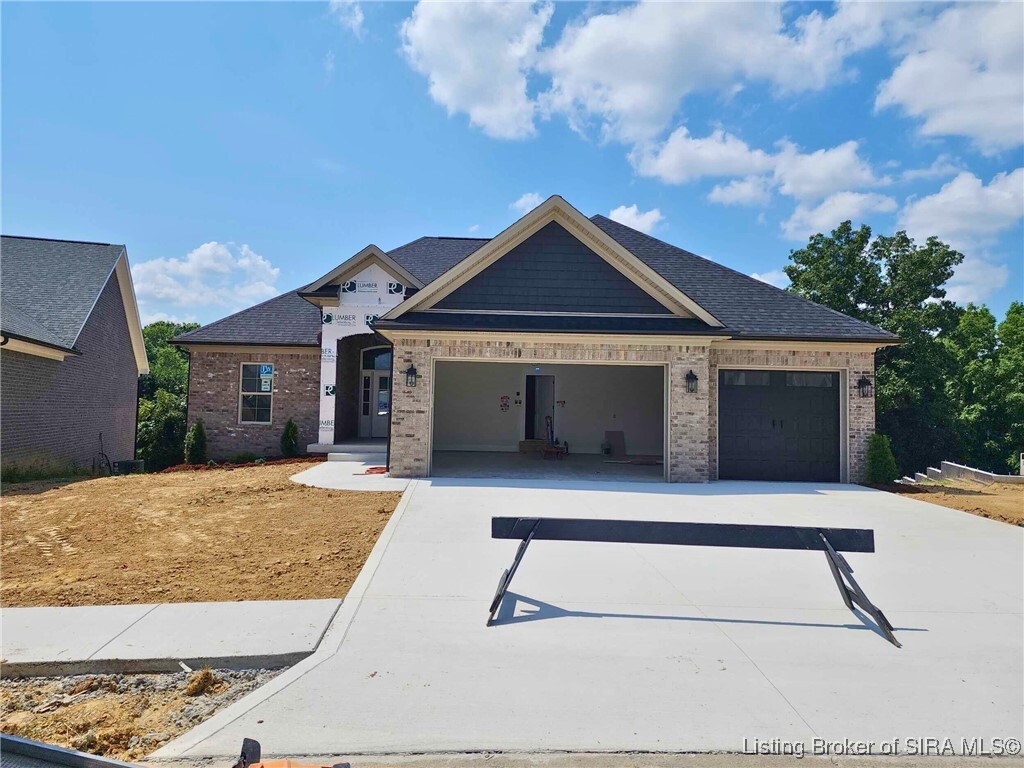 Property Photo:  3055 Bridlewood Lane Lot 214  IN 47150 
