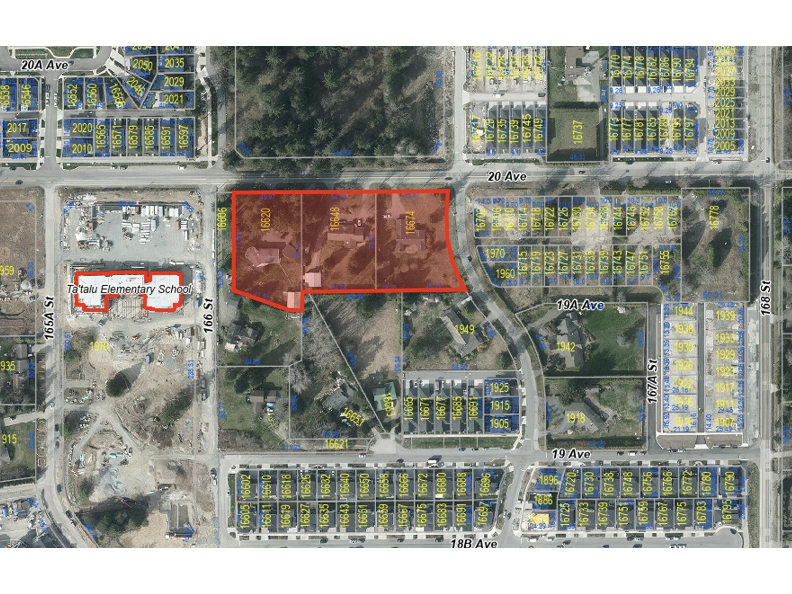 Property Photo:  16620, 16648 & 16674 20  BC V3Z 9M9 