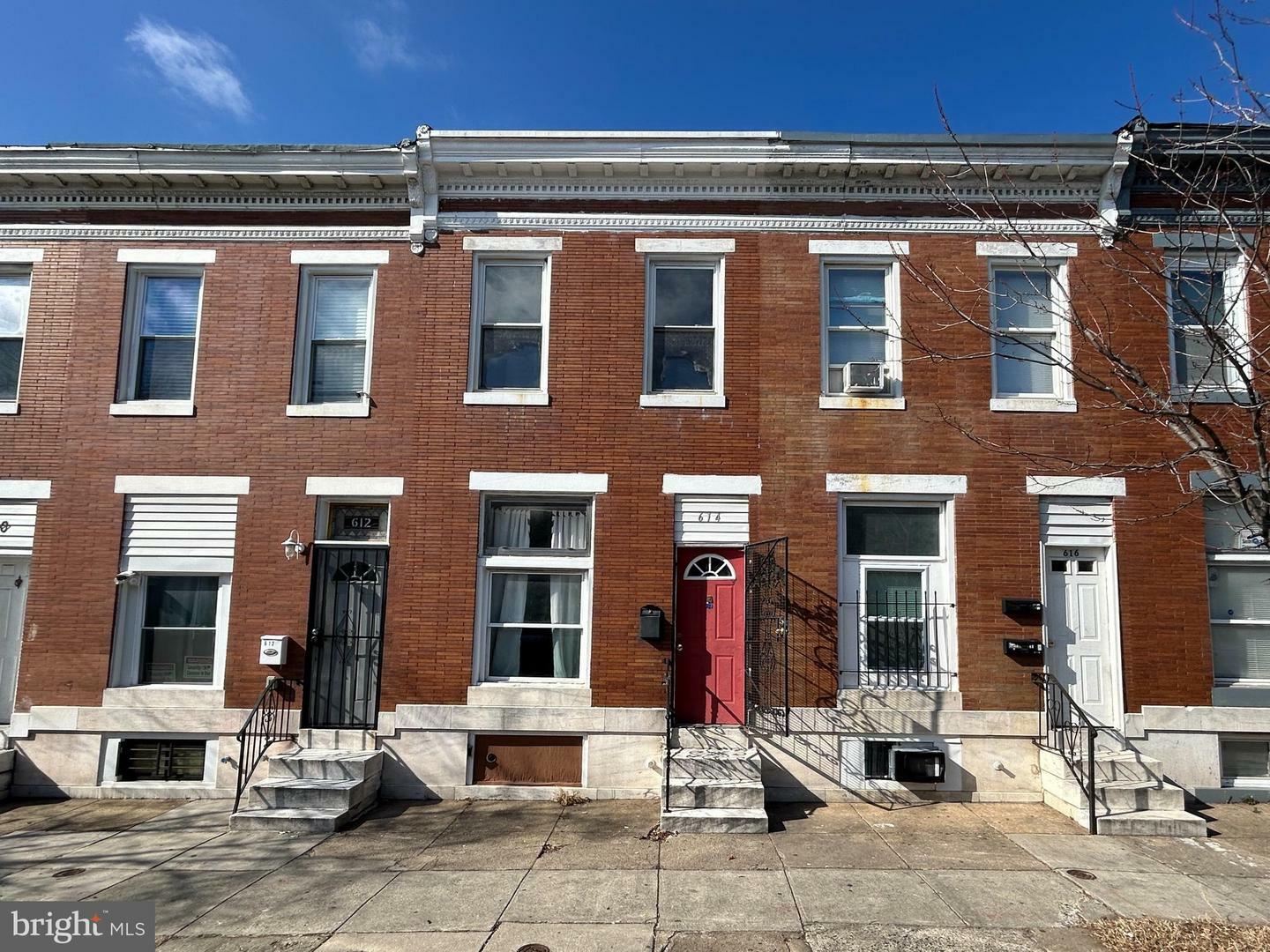 Property Photo: 614 N Kenwood Avenue MD 21205
