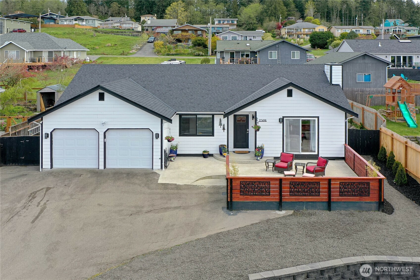 Property Photo: 37498 Hood Canal Drive NE WA 98340