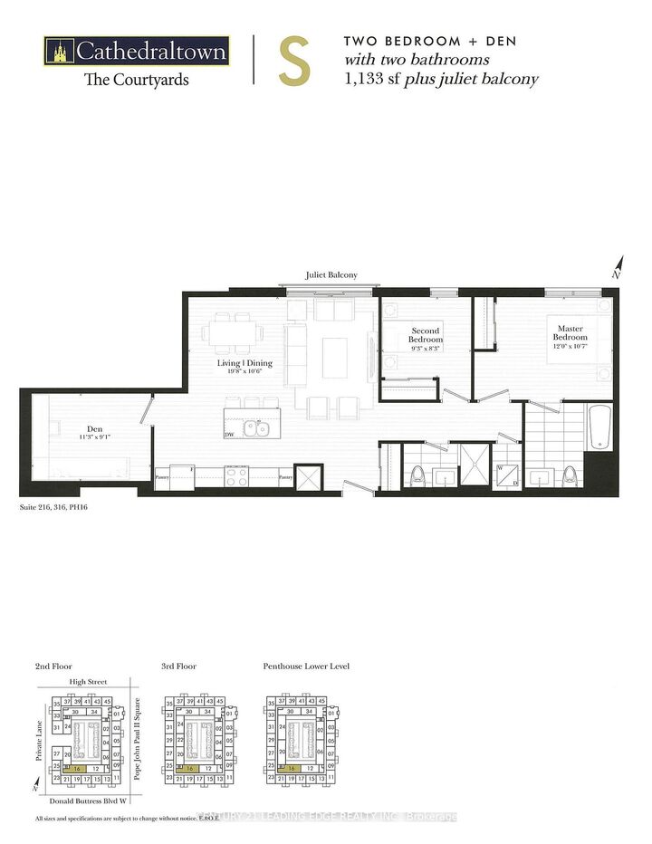 Property Photo:  101 Cathedral High Street 216  ON L6C 0P1 