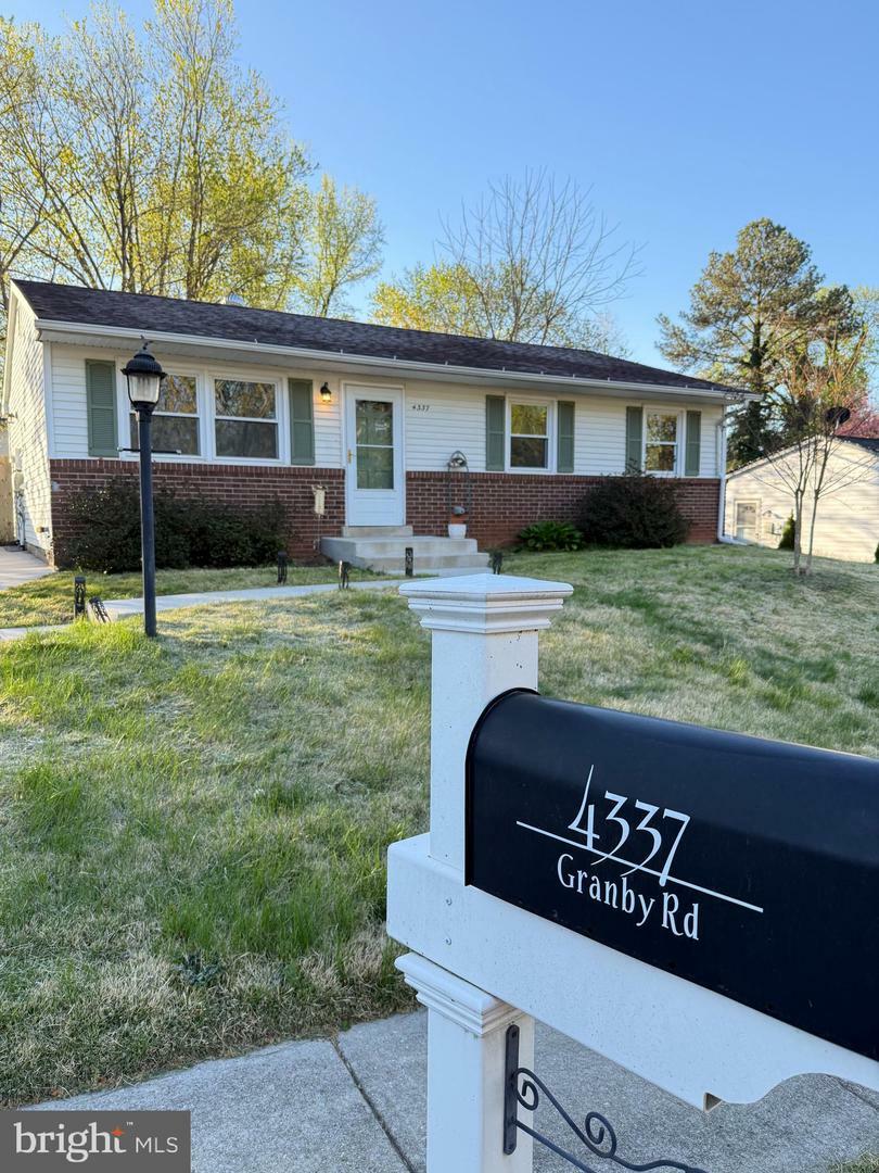 Property Photo: 4337 Granby Road VA 22193