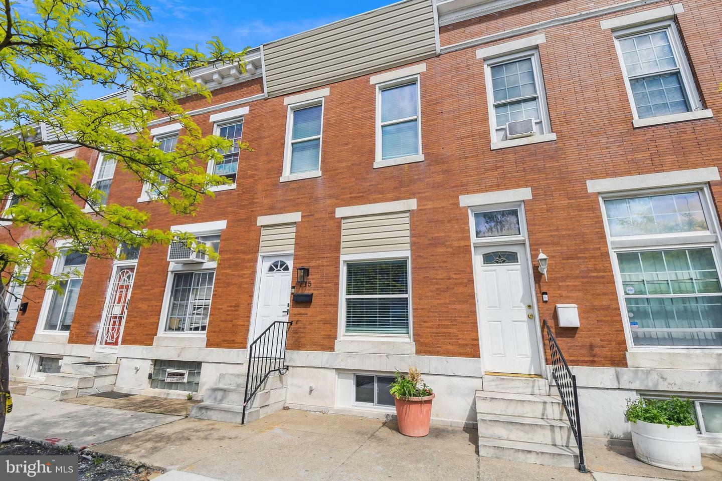 Property Photo: 715 N Linwood Avenue MD 21205
