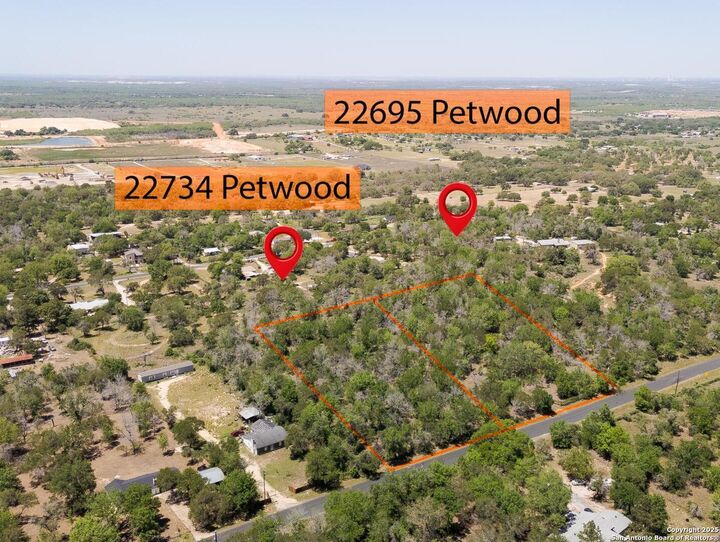 Property Photo: 22734 Petwood TX 78264