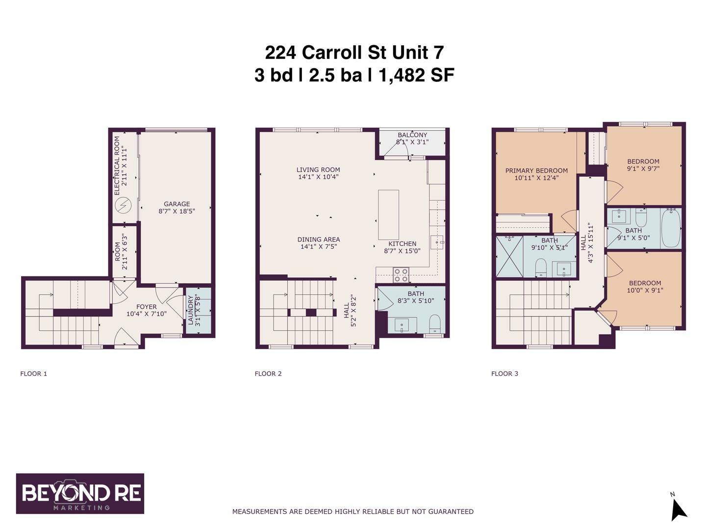 Property Photo: 224 Carroll Street 7 CA 94086