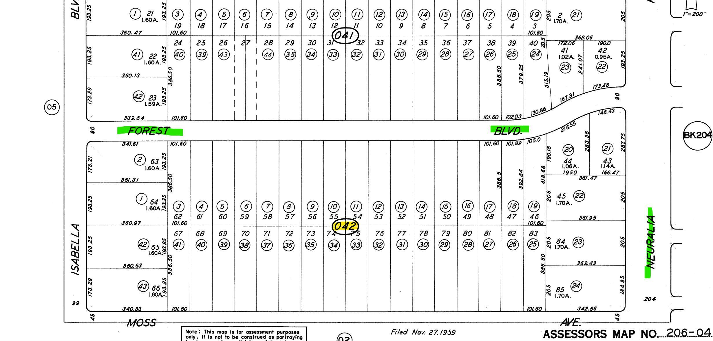 Property Photo: 0 Forest Blvd CA 93505
