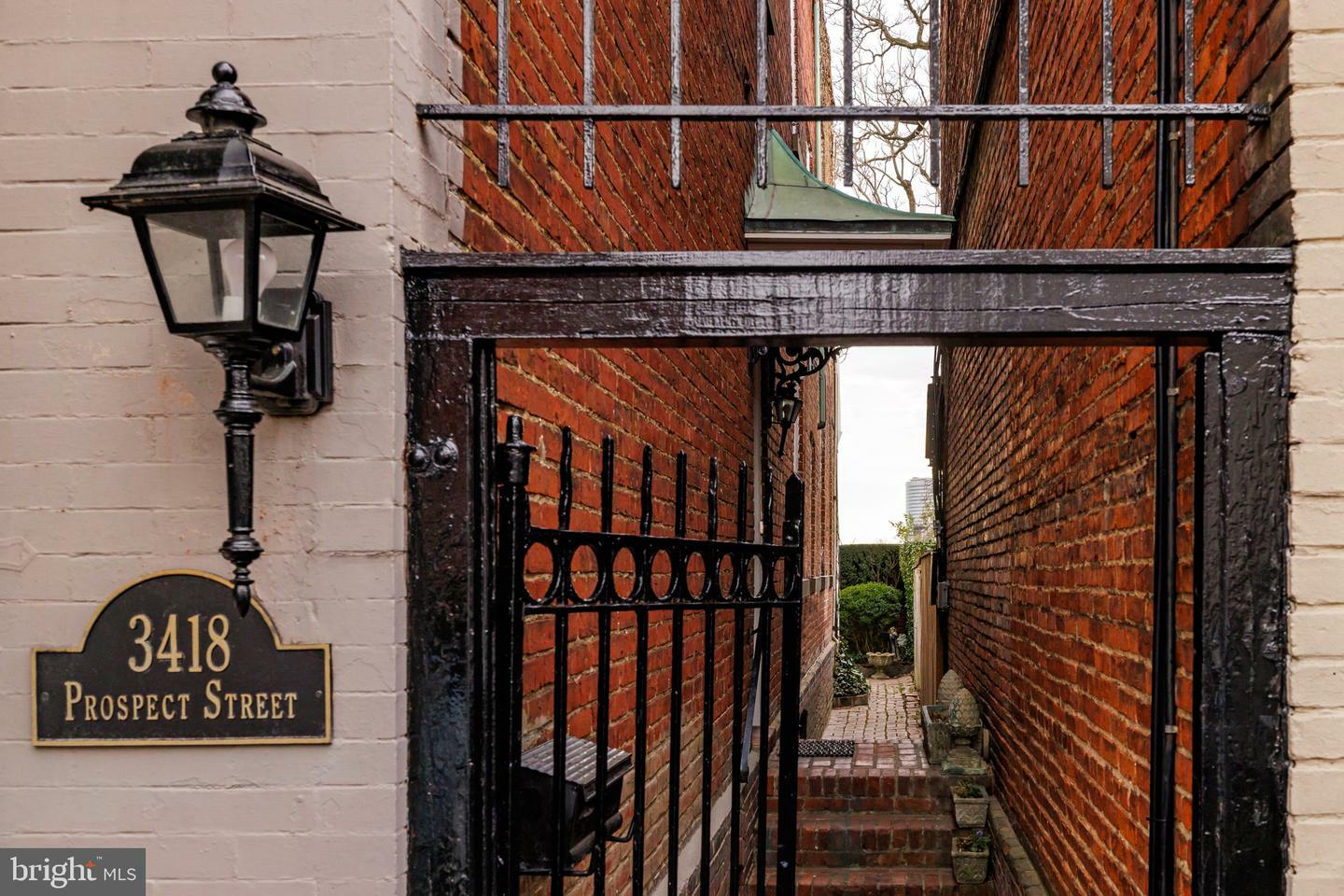 Property Photo: 3418 Prospect Street NW DC 20007