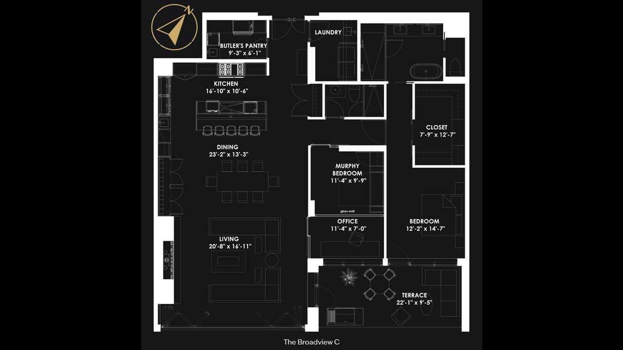 Property Photo: 100 10A Street NW 702 AB T2N 4T3