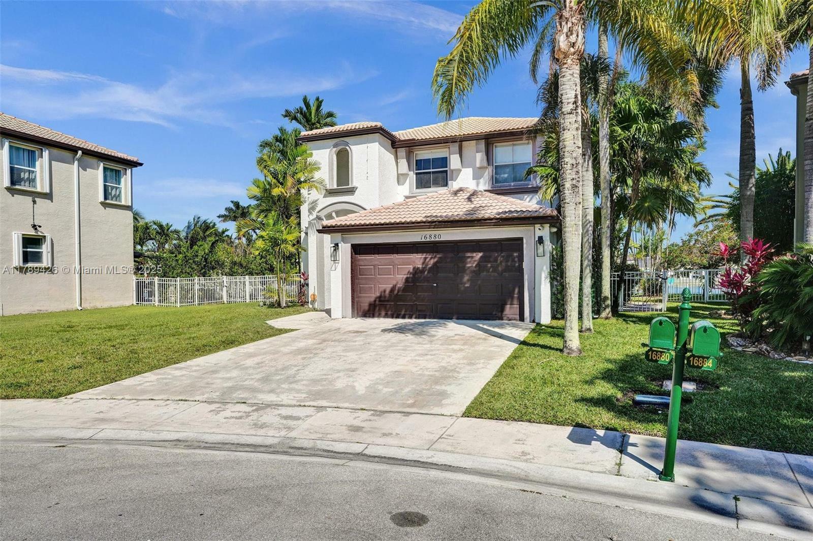 Property Photo: 16880 SW 49th Ct FL 33027