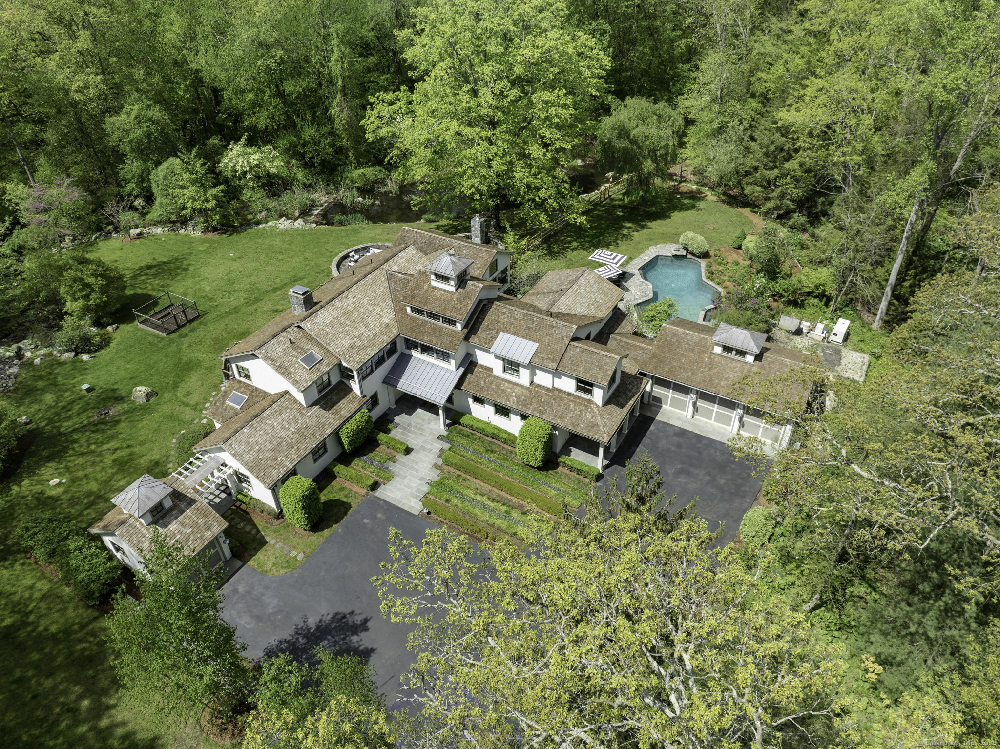 Property Photo:  1580 Ponus Ridge  CT 06840 