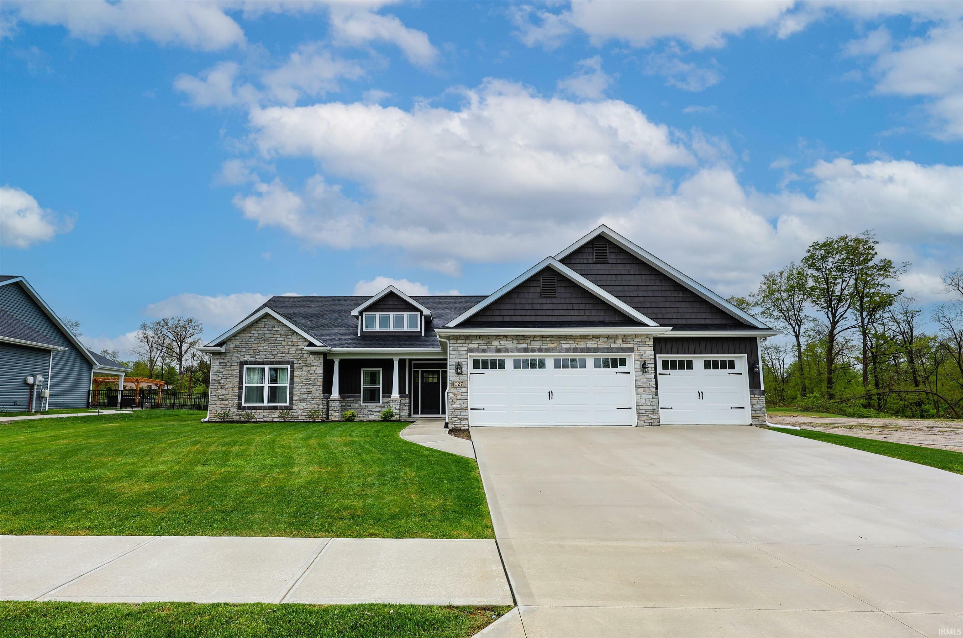 Property Photo: 10271 Chestnut Creek Boulevard IN 46814