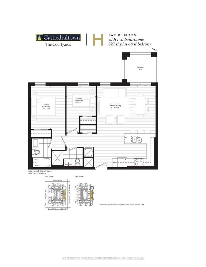 Property Photo: 101 Cathedral High Street 303 ON L6C 0P1