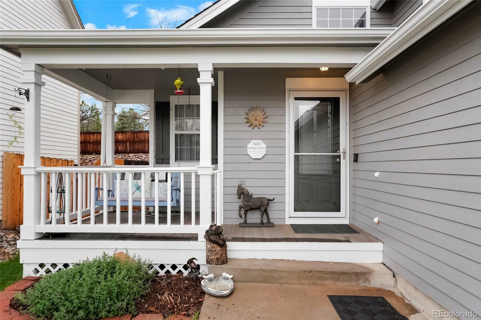 Property Photo: 21733 Saddlebrook Drive CO 80138