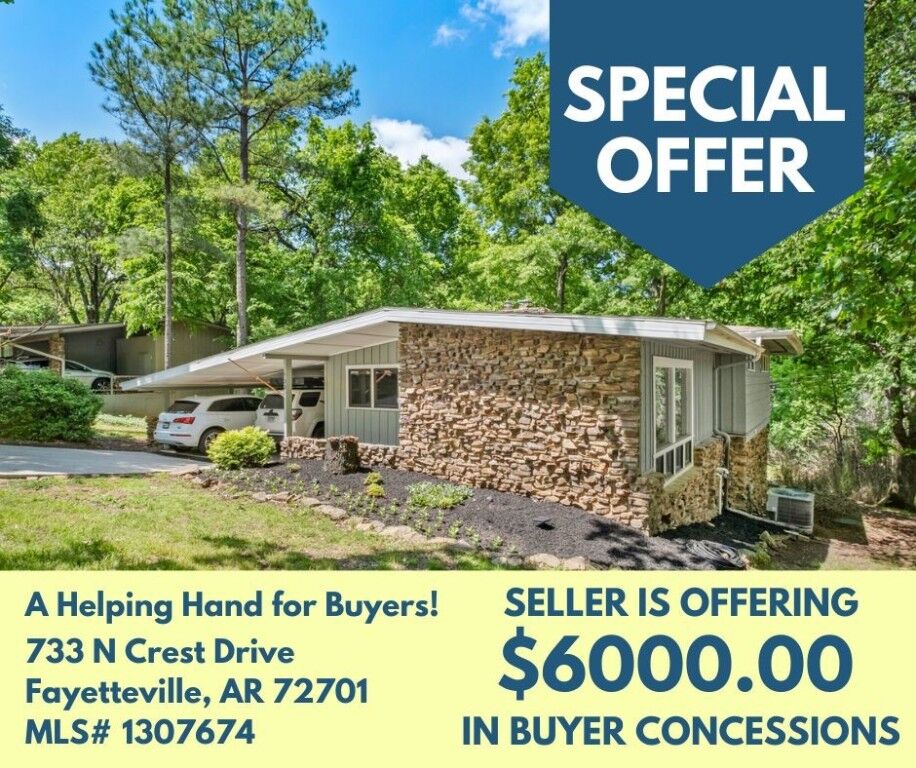 Property Photo:  733 N Crest Drive  AR 72701 