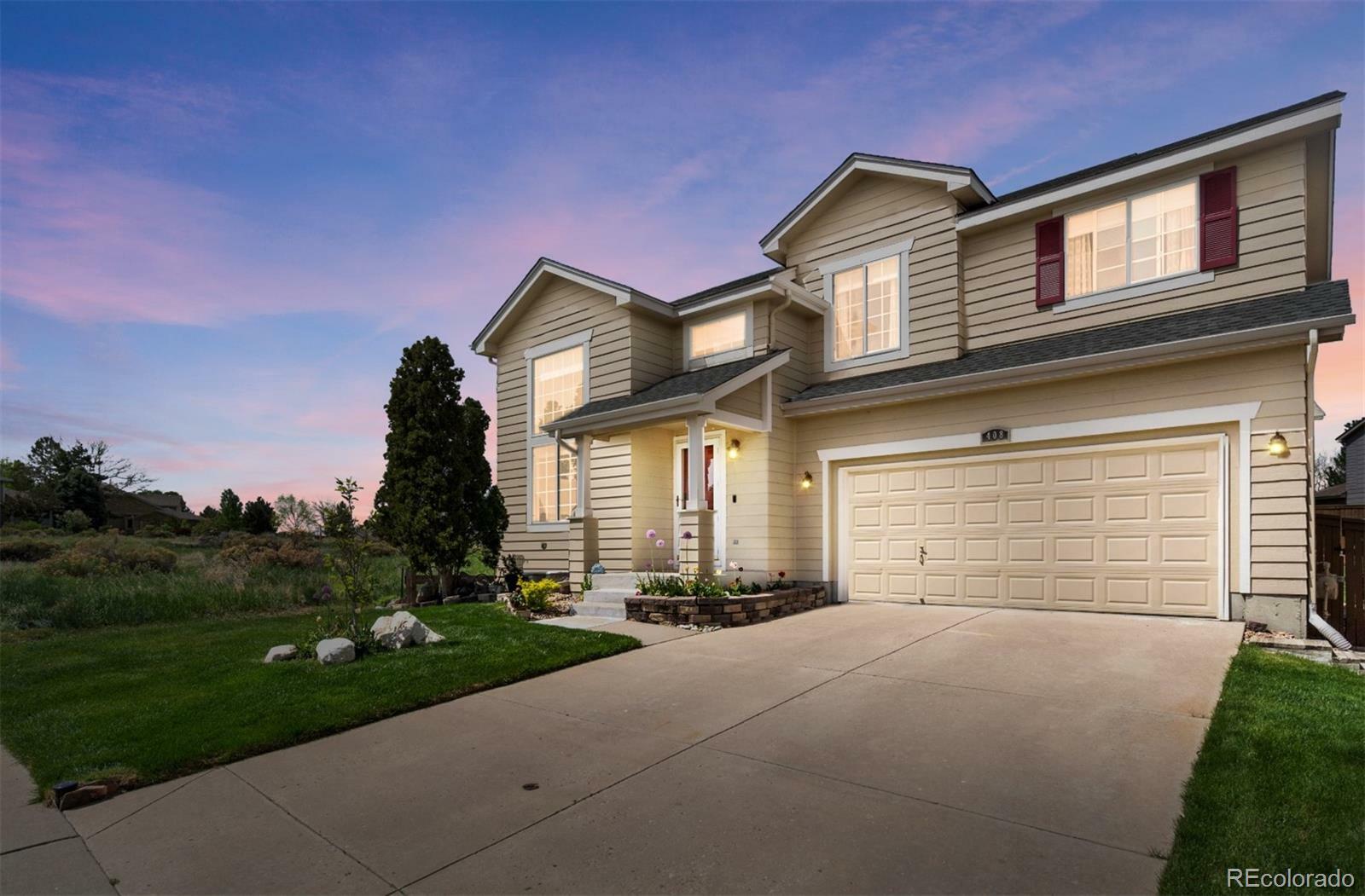 Property Photo: 408 Sylvestor Trail CO 80129