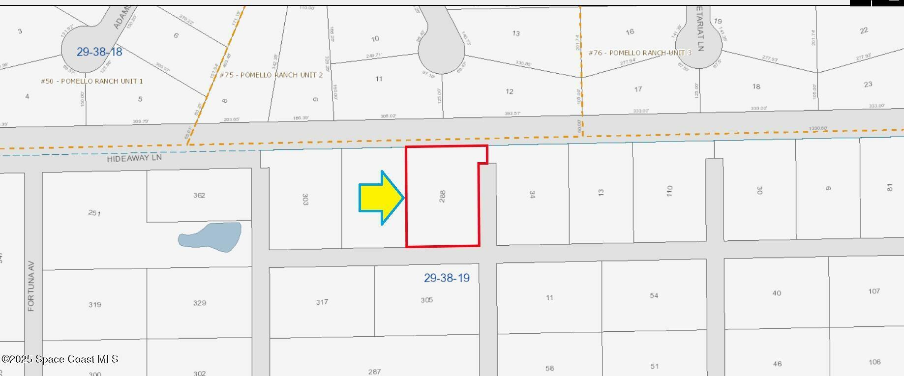 Property Photo: 0000 No Access E Of Hideaway Lane FL 32950