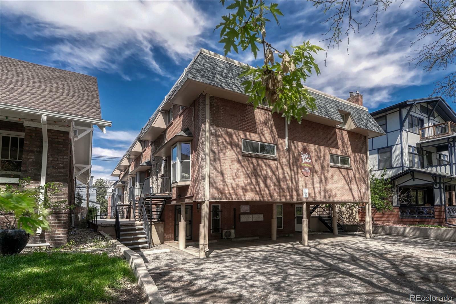 Property Photo: 1355 Gaylord Street 6 CO 80206