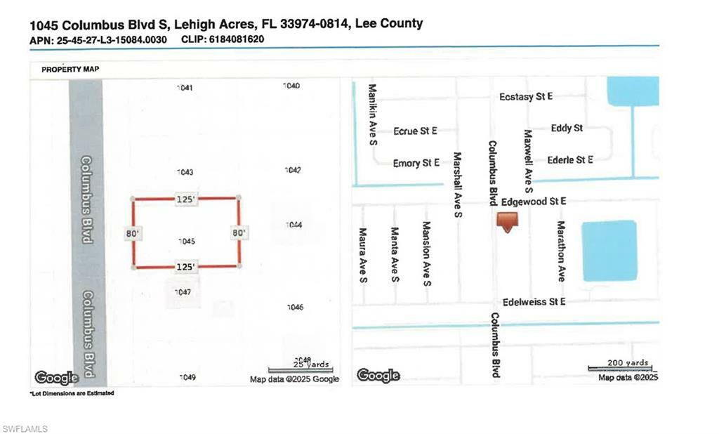 Property Photo: 1045 Columbus Blvd S FL 33974