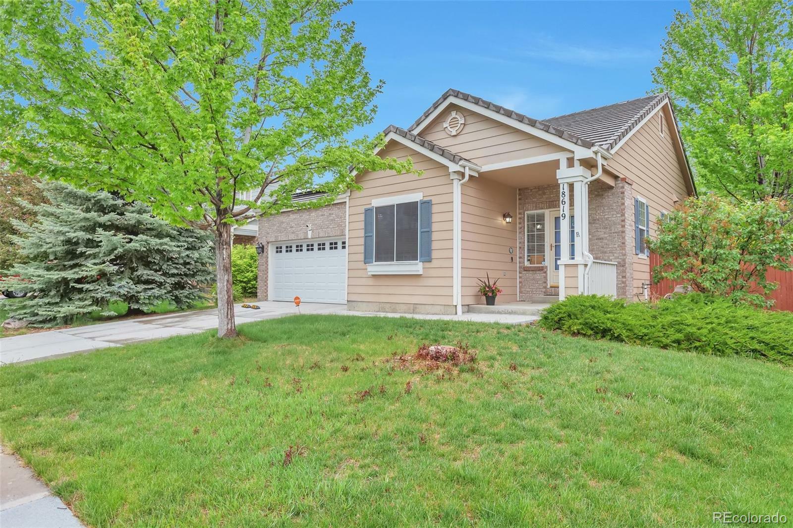 Property Photo: 18619 E Vassar Drive CO 80013