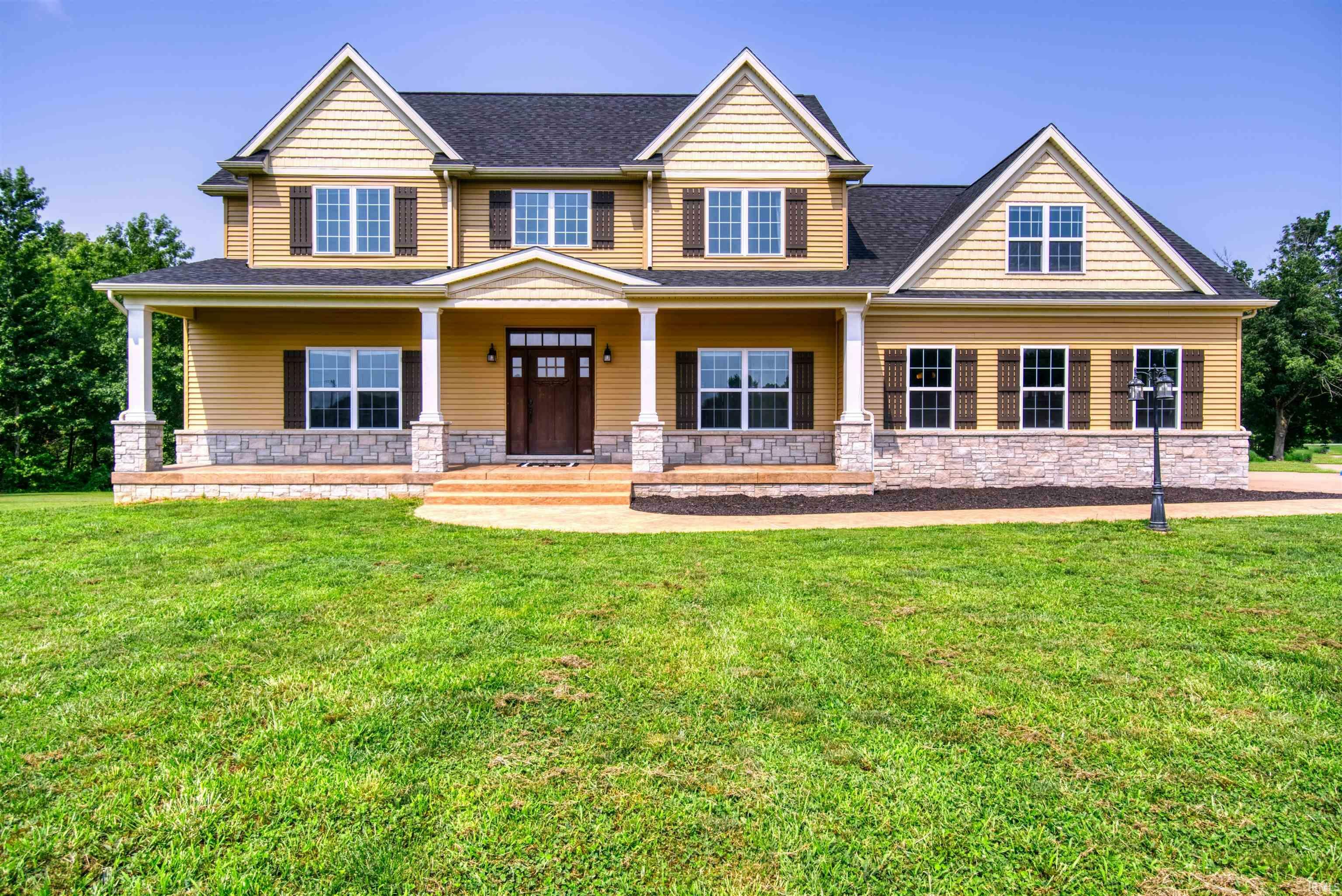 Property Photo: 5199 Folsomville Degonia Road IN 47637-7160
