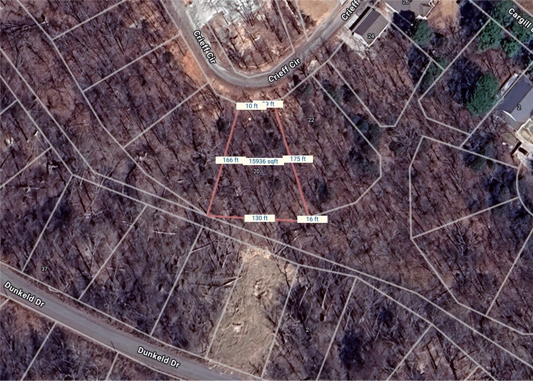 Property Photo: Lot 2 Crieff Circle AR 72715