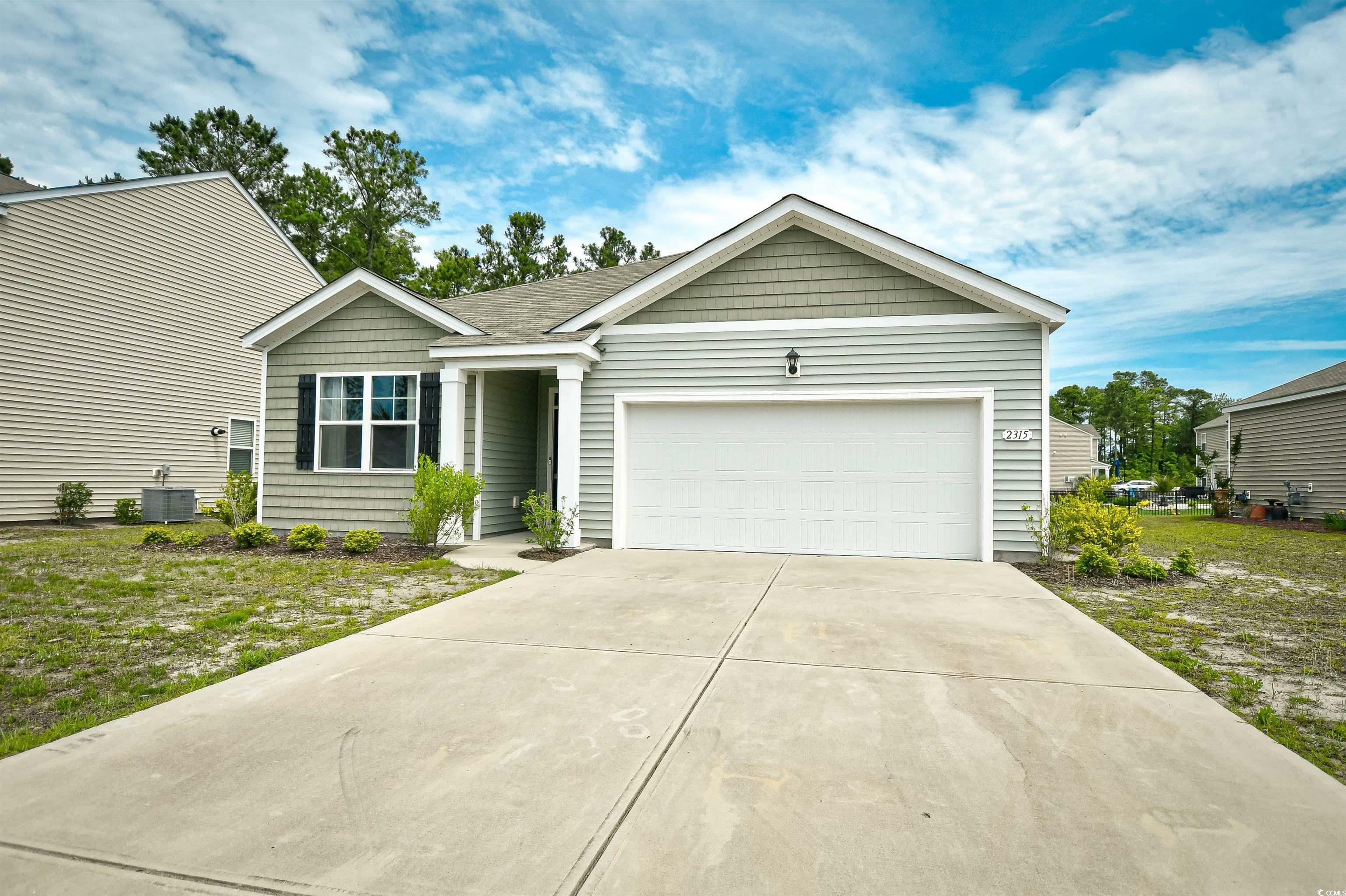 Property Photo: 2315 Blackthorn Dr. SC 29526