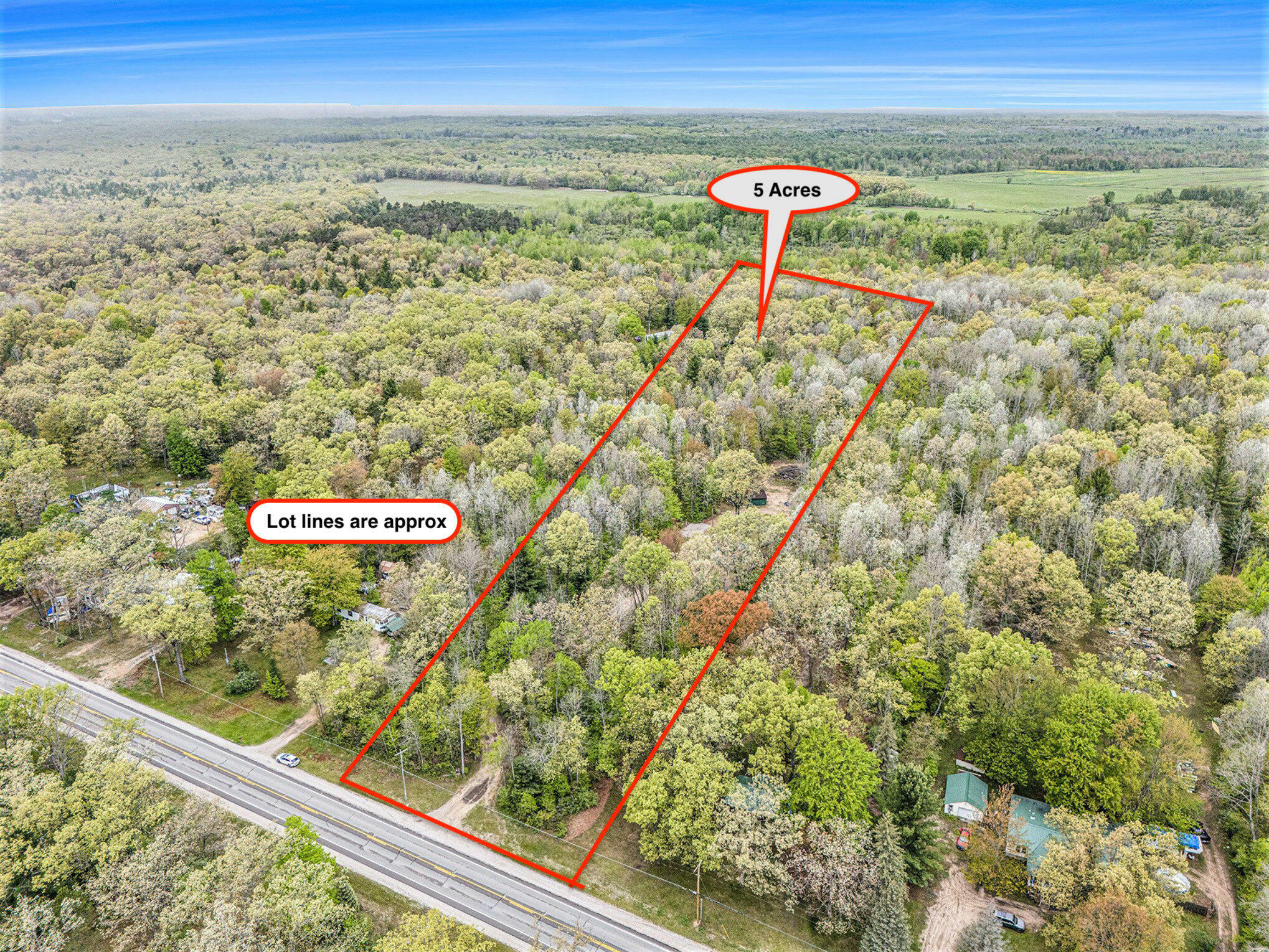 Property Photo: 9038 E US-10 MI 49402