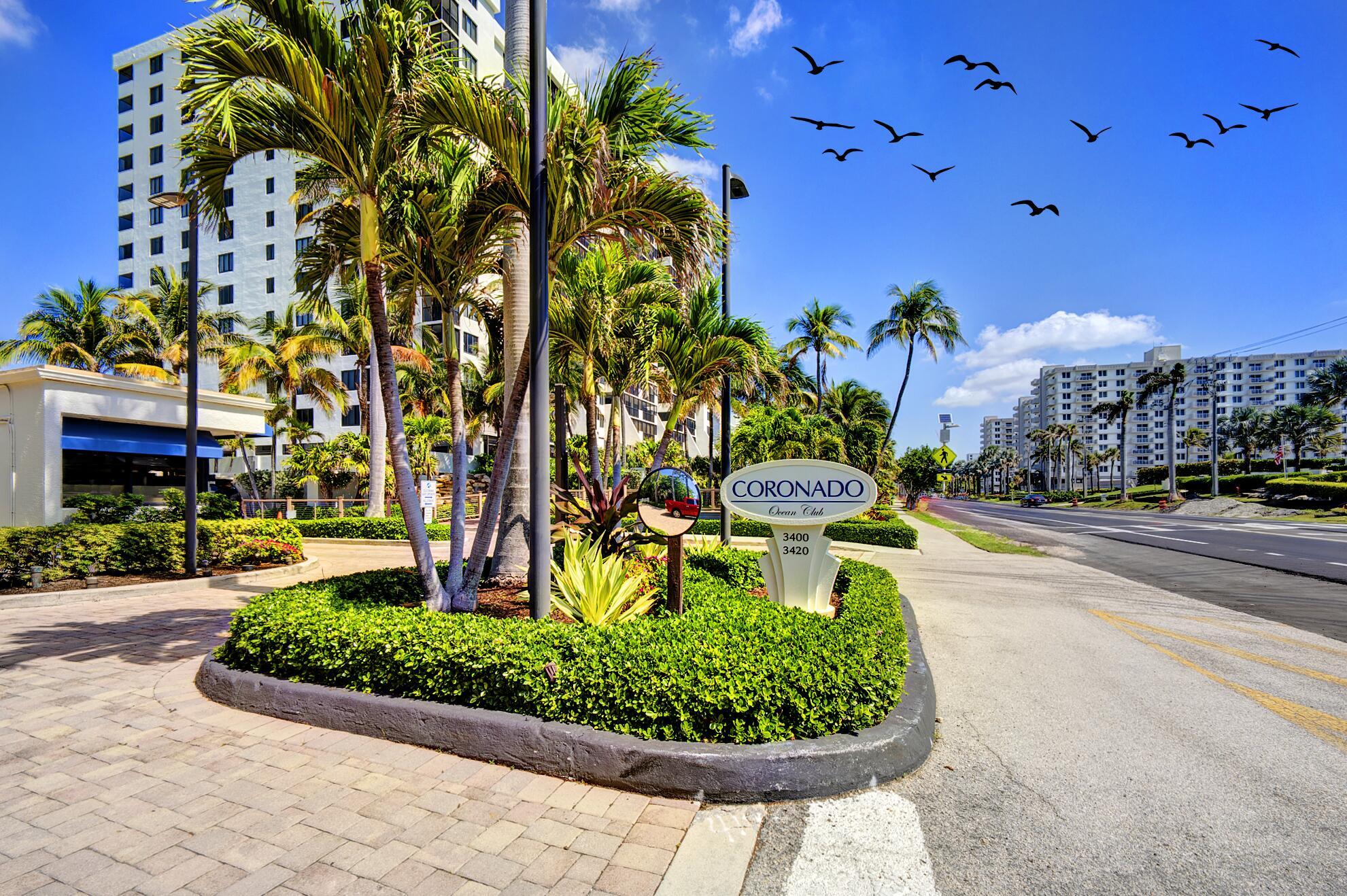 Property Photo: 3400 S Ocean Boulevard 4H FL 33487