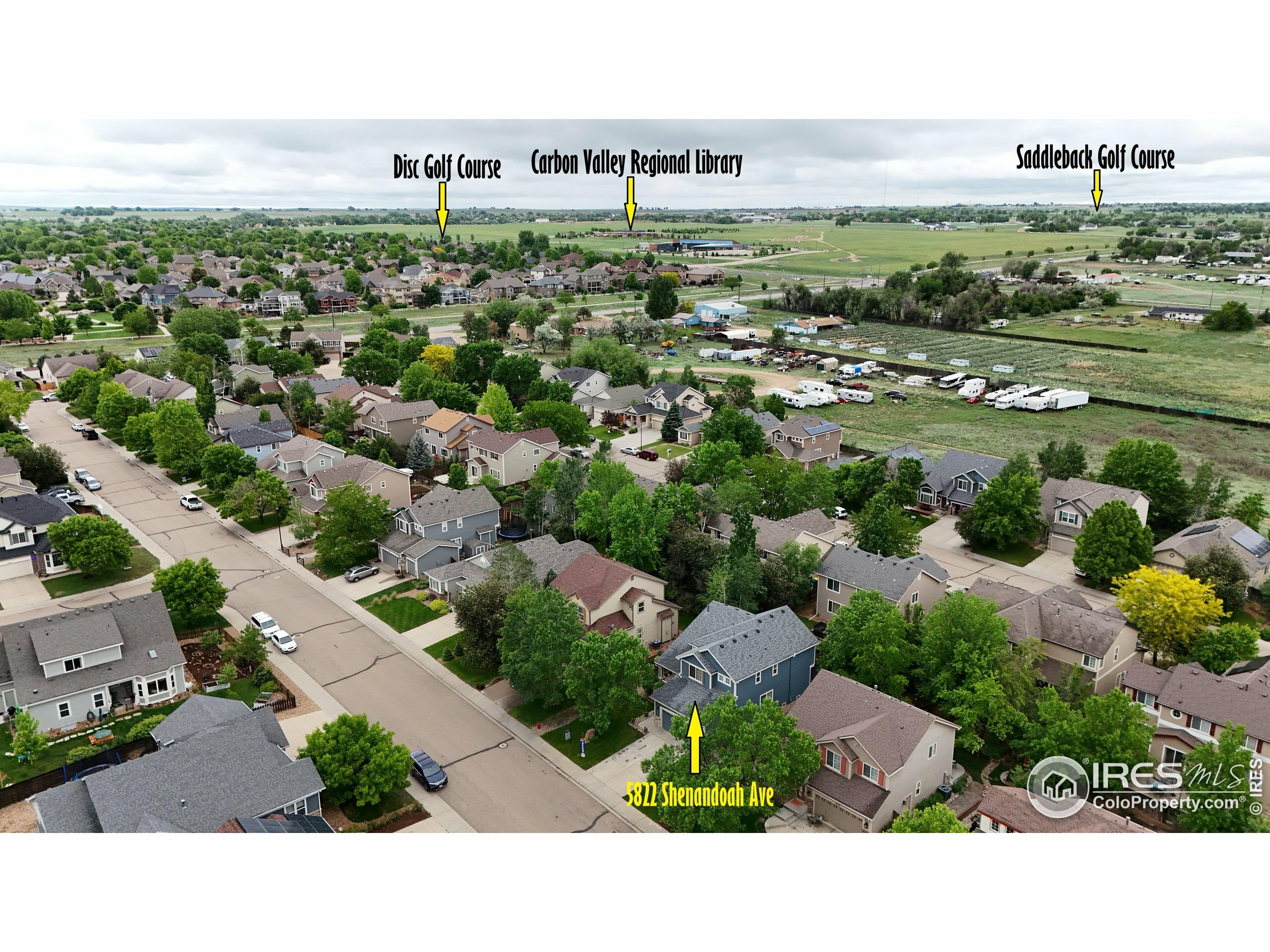 Property Photo: 5822 Shenandoah Ave CO 80504