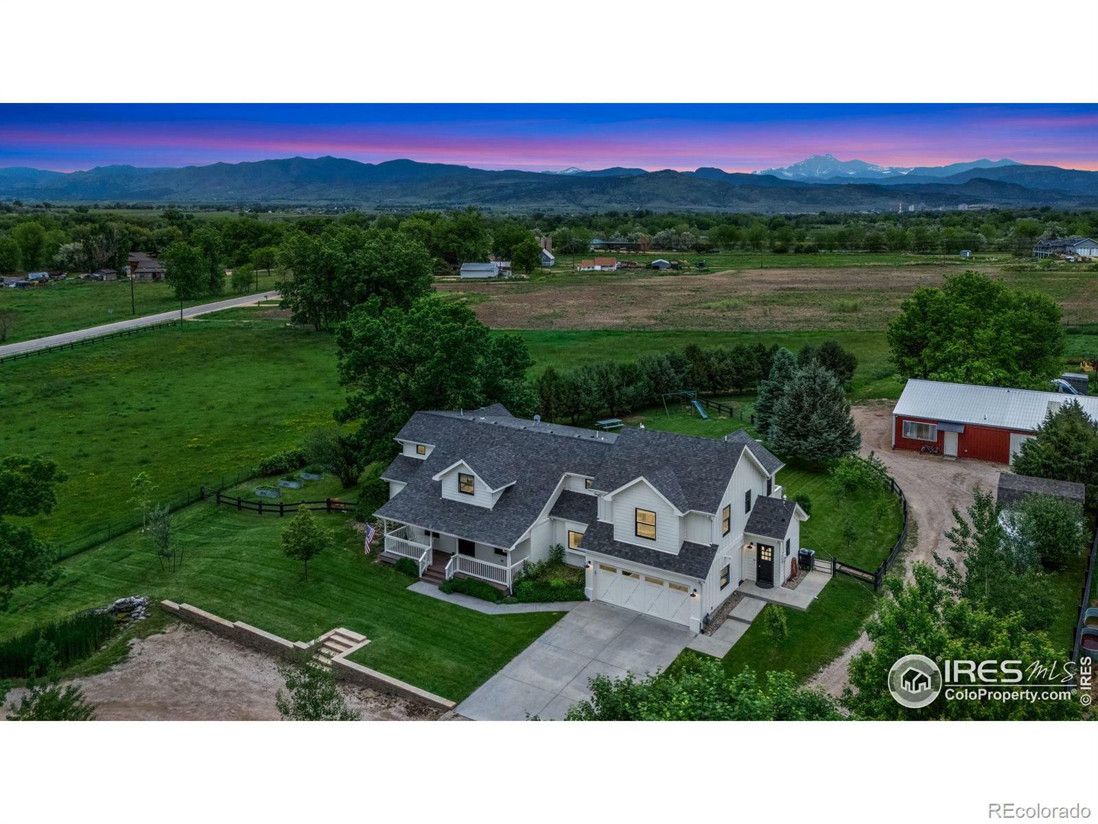 Property Photo:  7215 Hygiene Road  CO 80503 