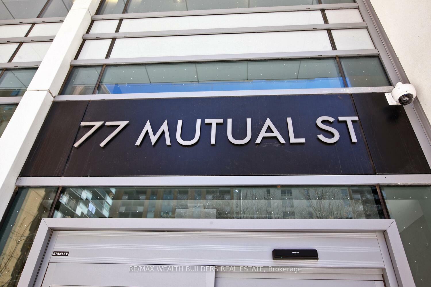 Property Photo: 77 Mutual Street 1005 ON M5B 2A9
