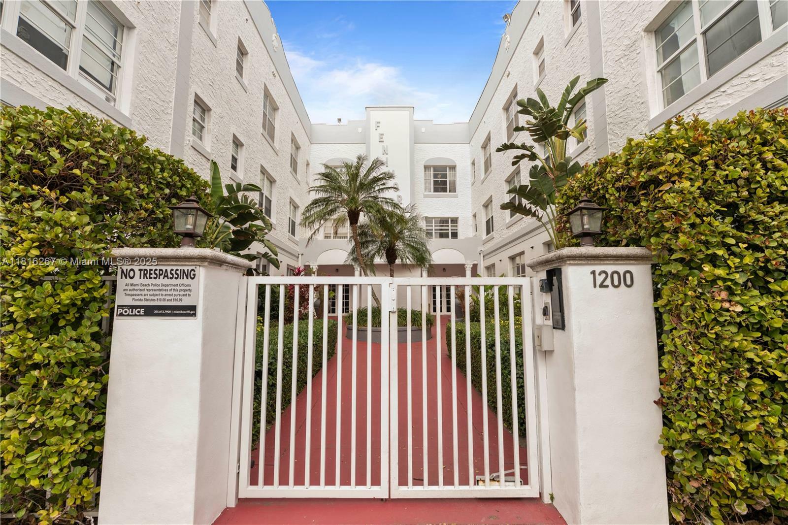 Property Photo: 1200 Euclid Ave 206 FL 33139