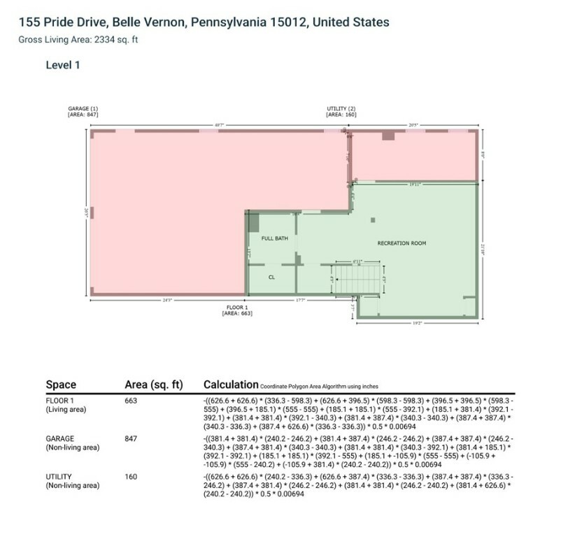 Property Photo: 155 Pride Dr PA 15012