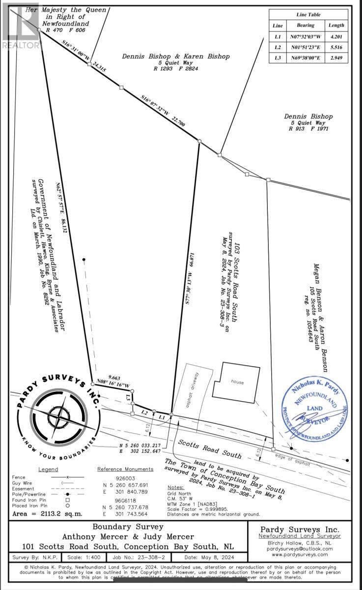 Property Photo:  101 Scotts Road South  NL A1X 3A2 